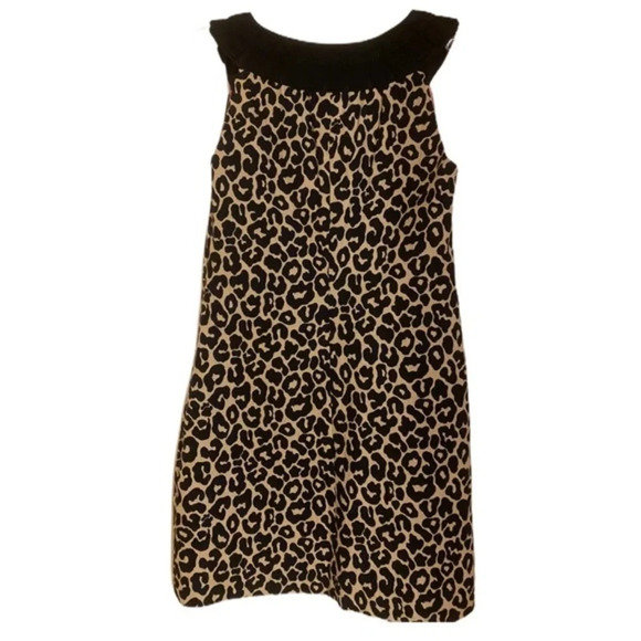 Lilly Pulitzer Leopard Print Brielle Sleeveless Shift Dress NWOT - Picture 6 of 10